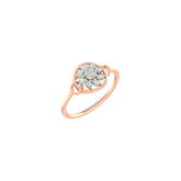 18K Gold & Diamond Ring For Women KLR-38